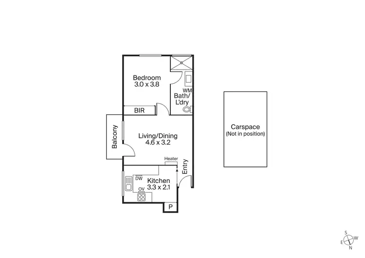 Floorplan of Homely apartment listing, 6/561 Glen Huntly Road, Elsternwick VIC 3185