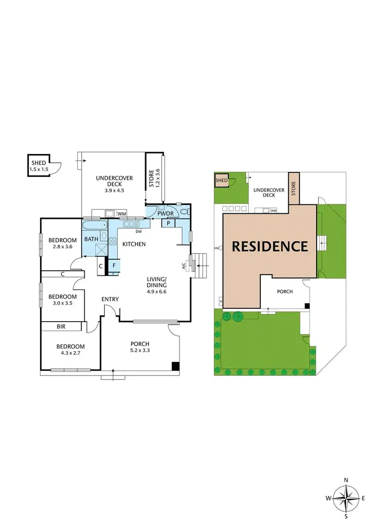 Floorplan of Homely house listing, 12 Macdonald Avenue, Altona North VIC 3025