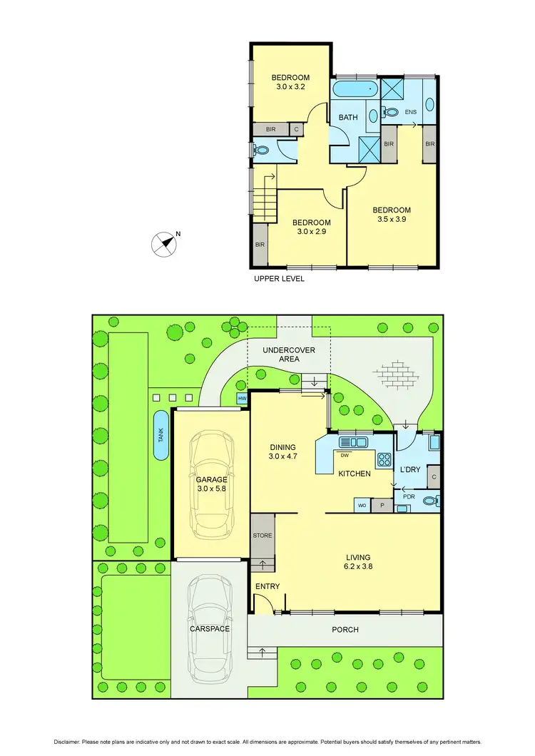 Floorplan of Homely townhouse listing, 7 Inverloch Street, Box Hill South VIC 3128
