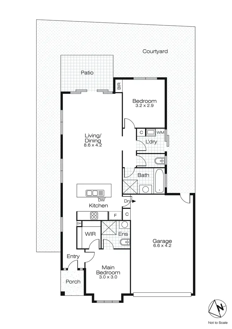 Floorplan of Homely house listing, 13 Ranlea Place, Sebastopol VIC 3356