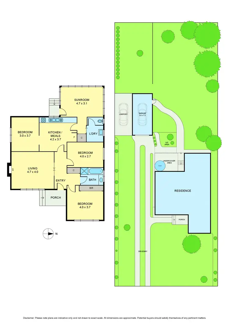 Floorplan of Homely house listing, 23 Hiscock Street, Chadstone VIC 3148