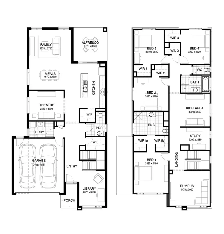 Floorplan of Homely house listing, 1344 Gator Esplanade, Clyde North VIC 3978