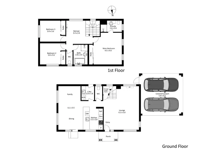 Floorplan of Homely house listing, 32 Ray Drive, Balwyn North VIC 3104