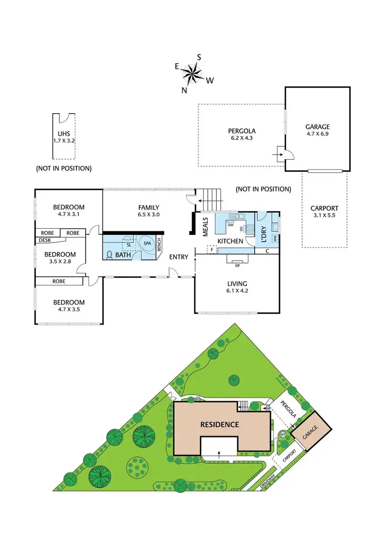 Floorplan of Homely house listing, 6 Braeside Avenue, Rosanna VIC 3084