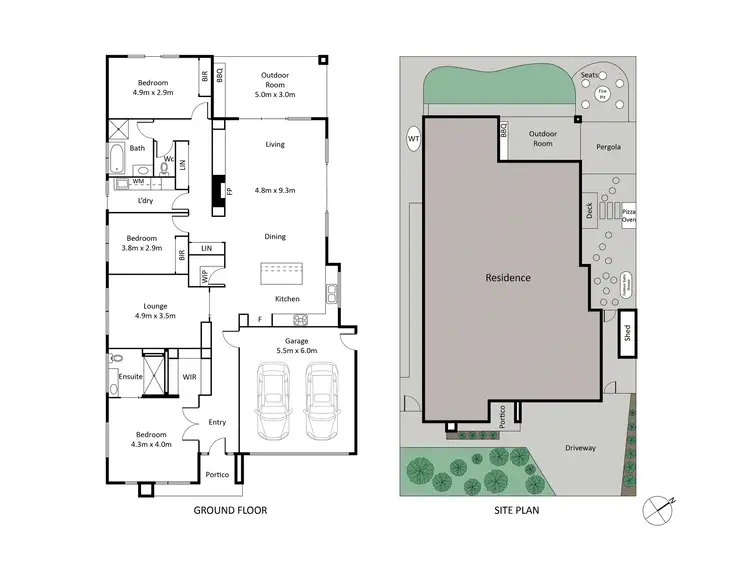 Floorplan of Homely house listing, 34 Limpet Circuit, Point Lonsdale VIC 3225