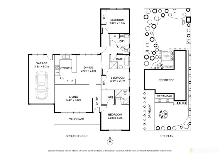 Floorplan of Homely house listing, 15 Surfers Avenue, Ocean Grove VIC 3226