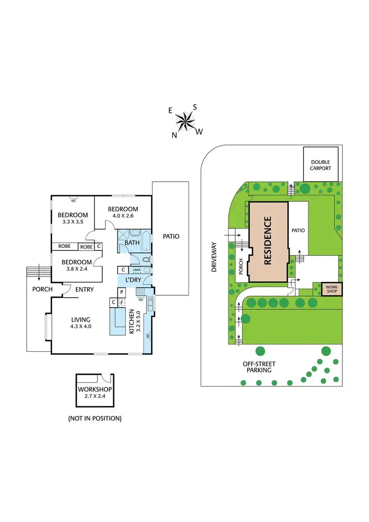 Floorplan of Homely house listing, 1/66 Diamond Creek Road, Greensborough VIC 3088