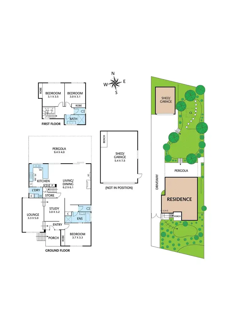 Floorplan of Homely house listing, 59 Sackville Street, Montmorency VIC 3094