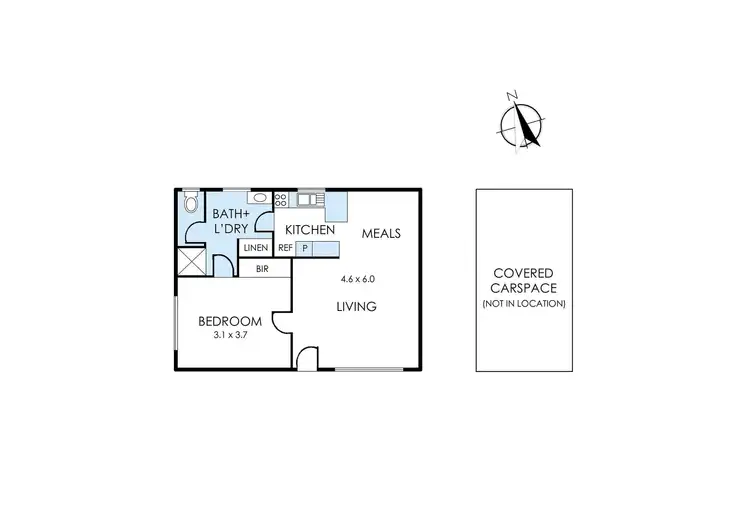 Floorplan of Homely apartment listing, 22/5-7 Brindisi Street, Mentone VIC 3194