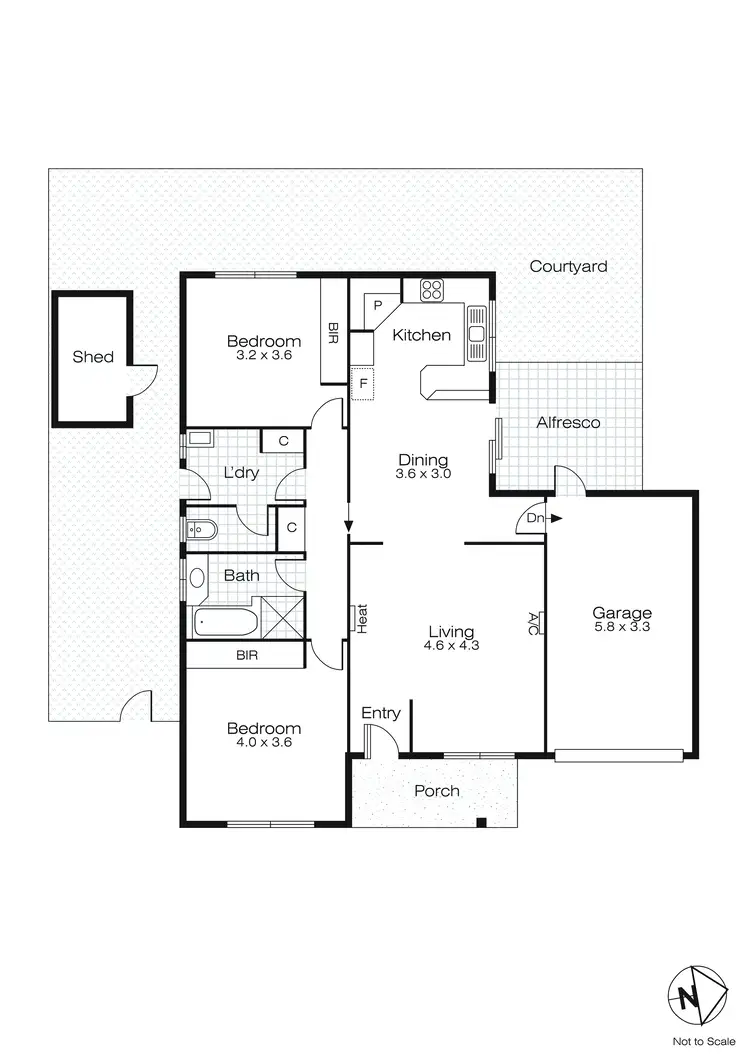 Floorplan of Homely house listing, 59 Grandview Grove, Wendouree VIC 3355