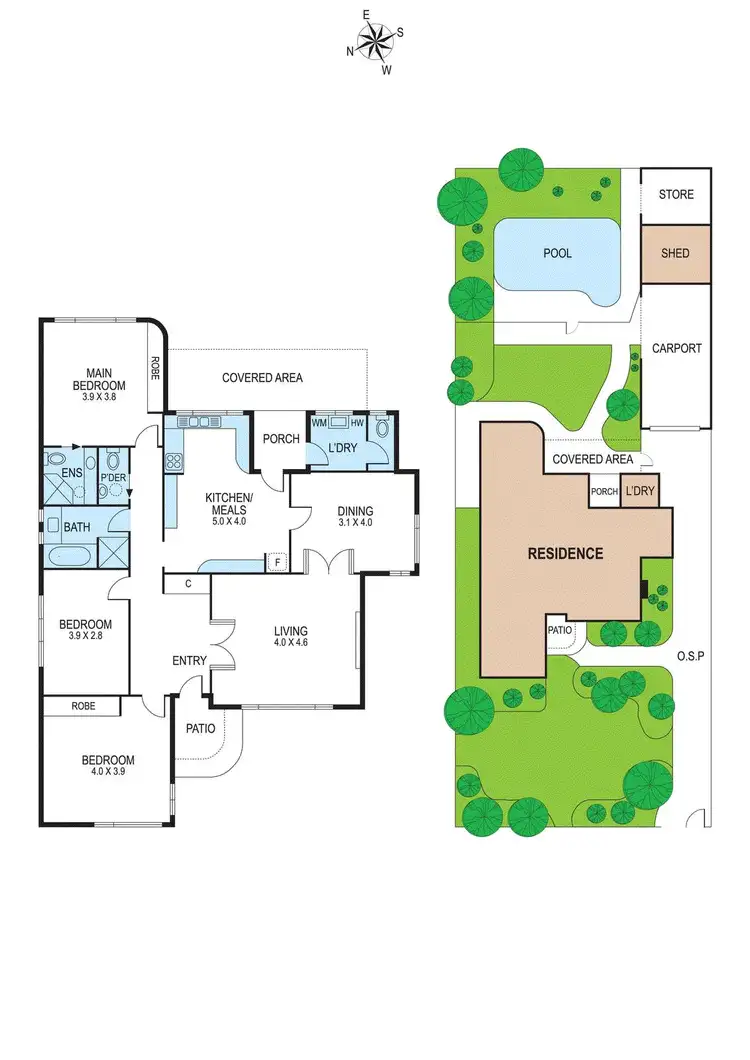 Floorplan of Homely house listing, 164 East Boundary Road, Bentleigh East VIC 3165