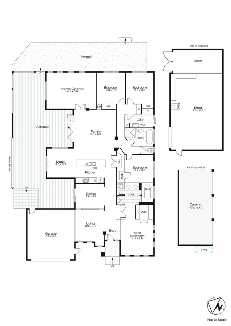 Floorplan of Homely house listing, 11 Lyttle Crescent, Cardigan Village VIC 3352