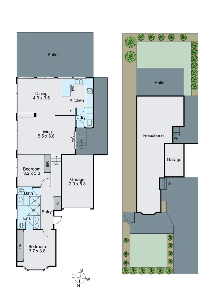 Floorplan of Homely unit listing, 36A Batesford Road, Malvern East VIC 3145