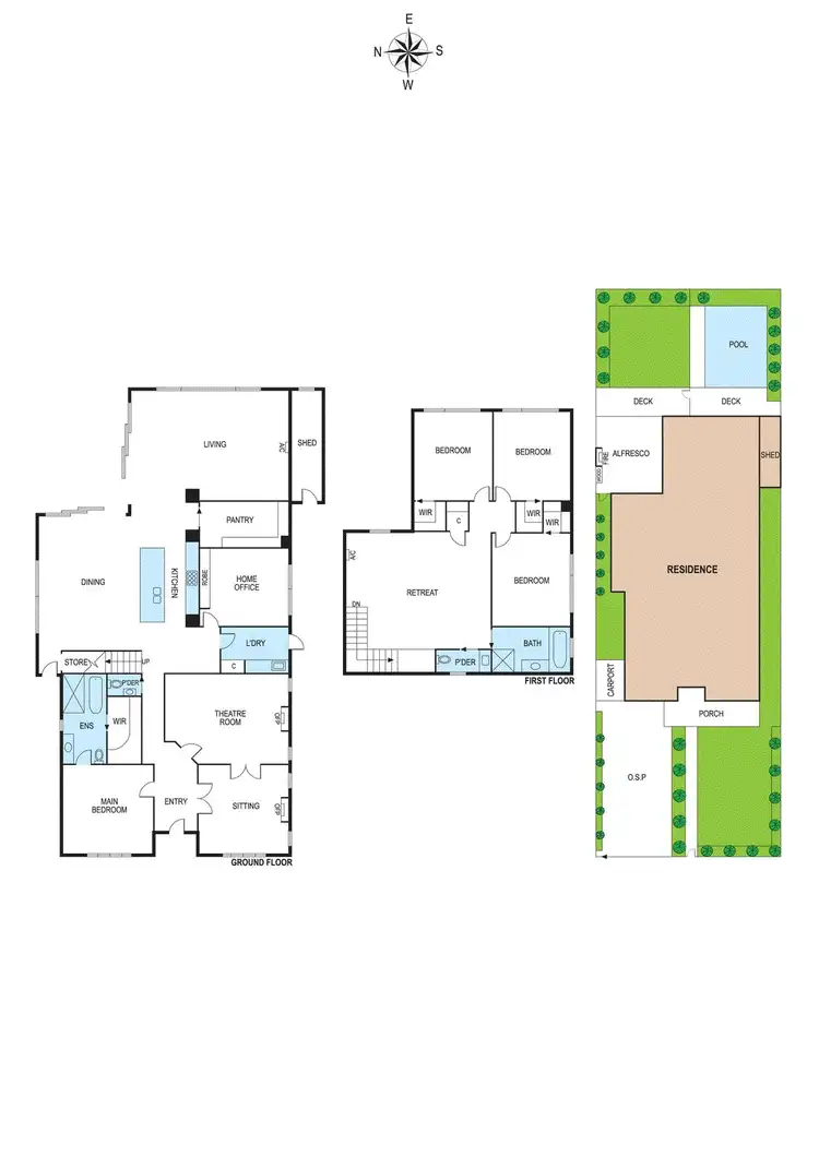 Floorplan of Homely house listing, 4 Anthony Street, Ormond VIC 3204