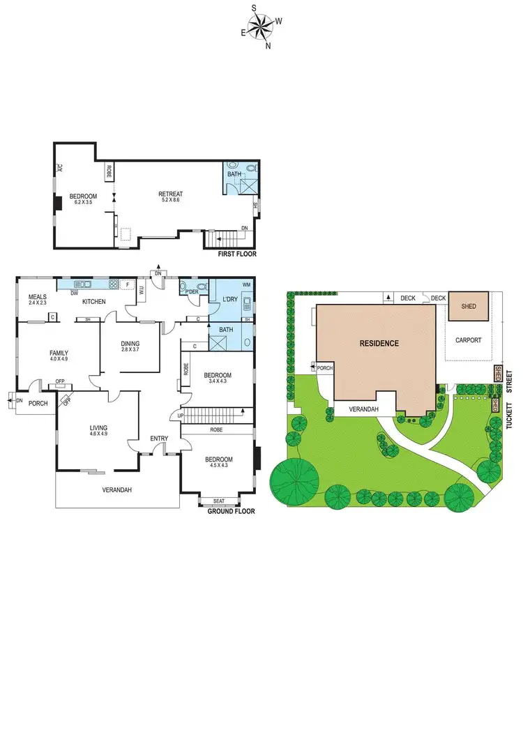 Floorplan of Homely house listing, 19 Omama Road, Murrumbeena VIC 3163