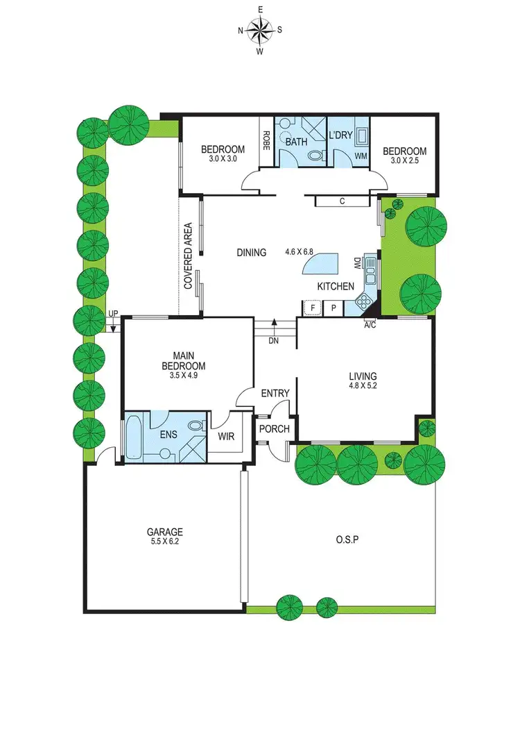 Floorplan of Homely townhouse listing, 7 Oakley Street, Beaumaris VIC 3193