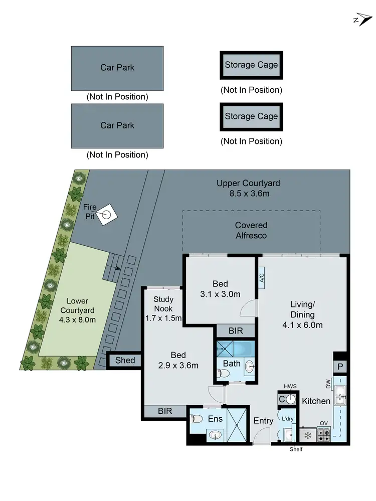 Floorplan of Homely apartment listing, 4/41 Murrumbeena Road, Murrumbeena VIC 3163