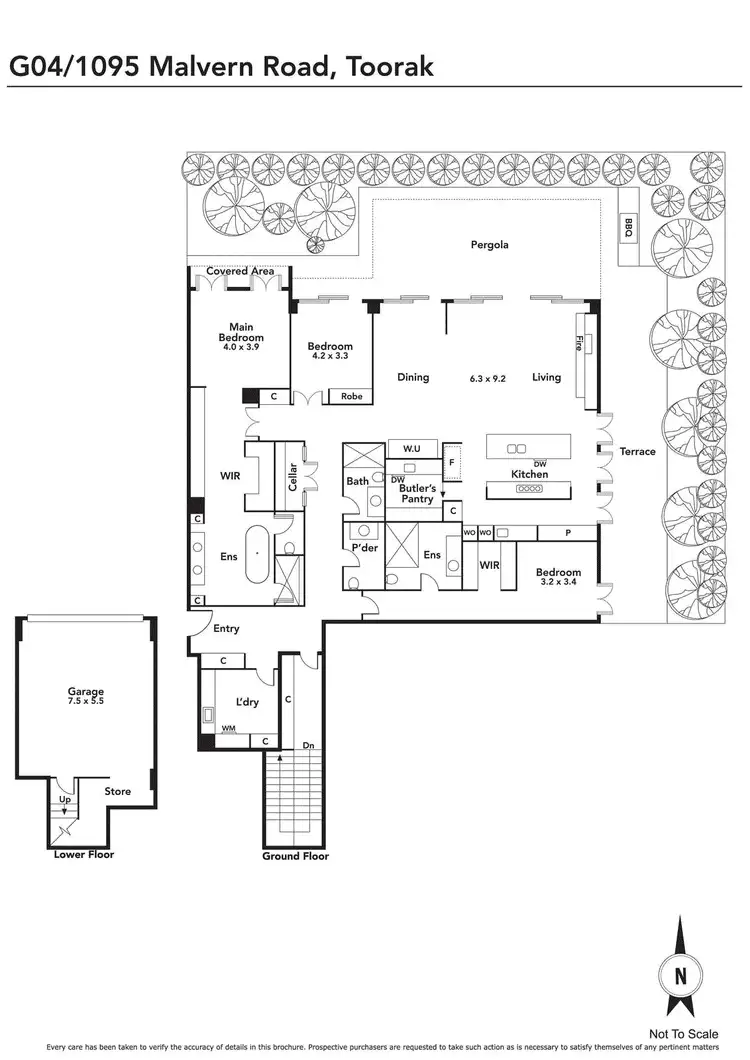 Floorplan of Homely apartment listing, G04/1095 Malvern Road, Toorak VIC 3142