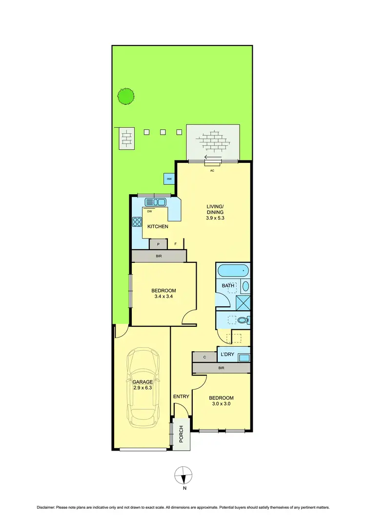 Floorplan of Homely unit listing, 18/105 Mountain Highway, Wantirna VIC 3152