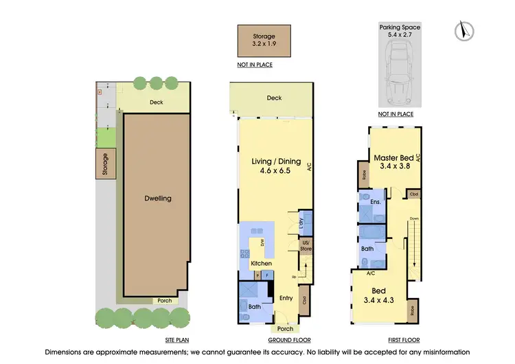 Floorplan of Homely townhouse listing, 6/243 Williamsons Road, Templestowe VIC 3106