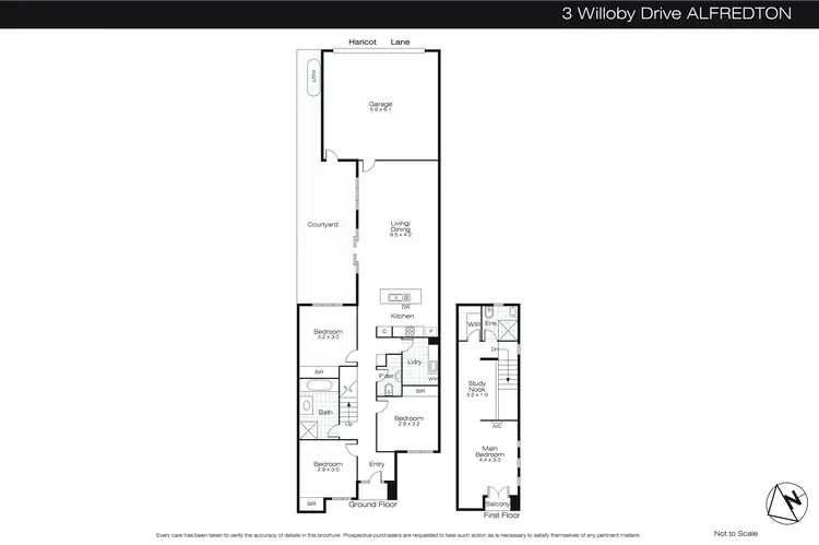Floorplan of Homely house listing, 3 Willoby Drive, Alfredton VIC 3350