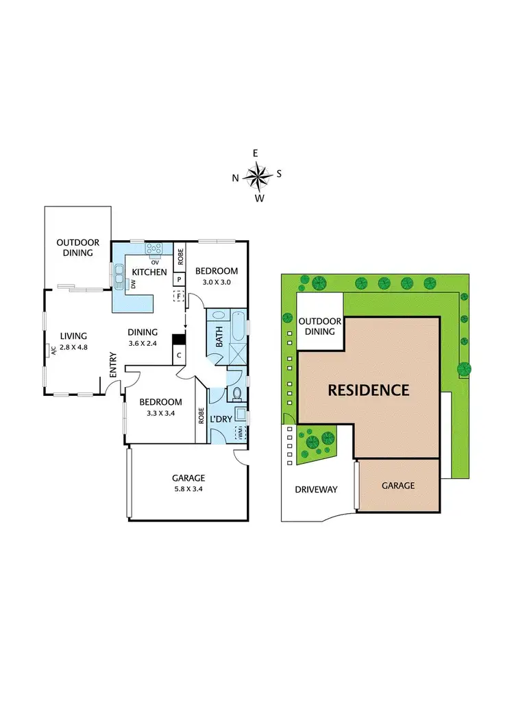 Floorplan of Homely unit listing, 3/10 Wellington Street, Montmorency VIC 3094