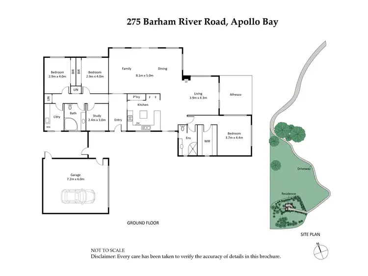 Floorplan of Homely rural property listing, 275 Barham River Road, Apollo Bay VIC 3233