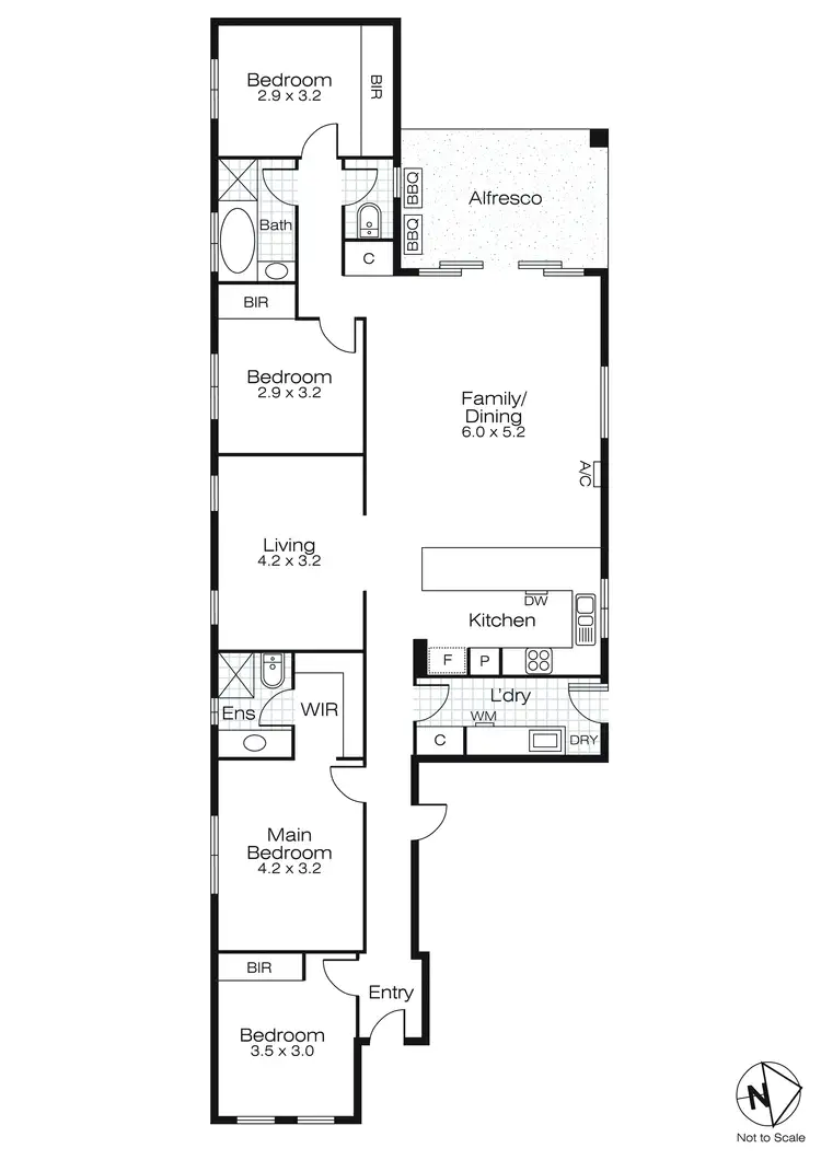 Floorplan of Homely house listing, 31 Westcliffe Crescent, Sebastopol VIC 3356
