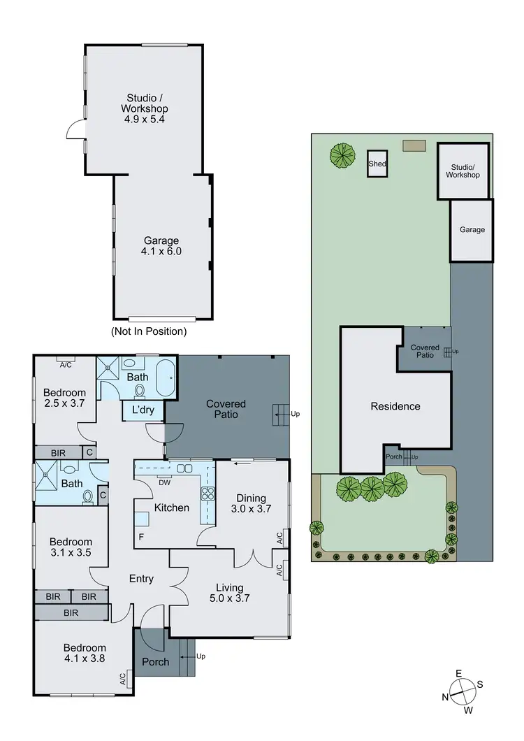 Floorplan of Homely house listing, 5 Rowena Road, Malvern East VIC 3145