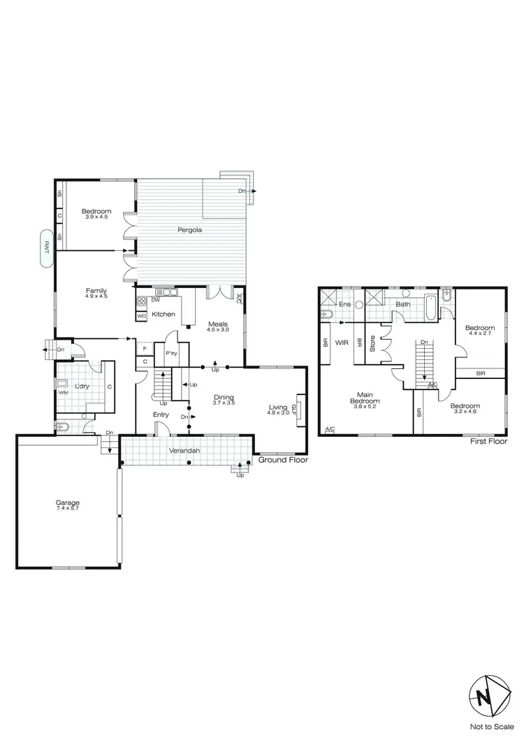 Floorplan of Homely house listing, 25 Avoca Crescent, Alfredton VIC 3350