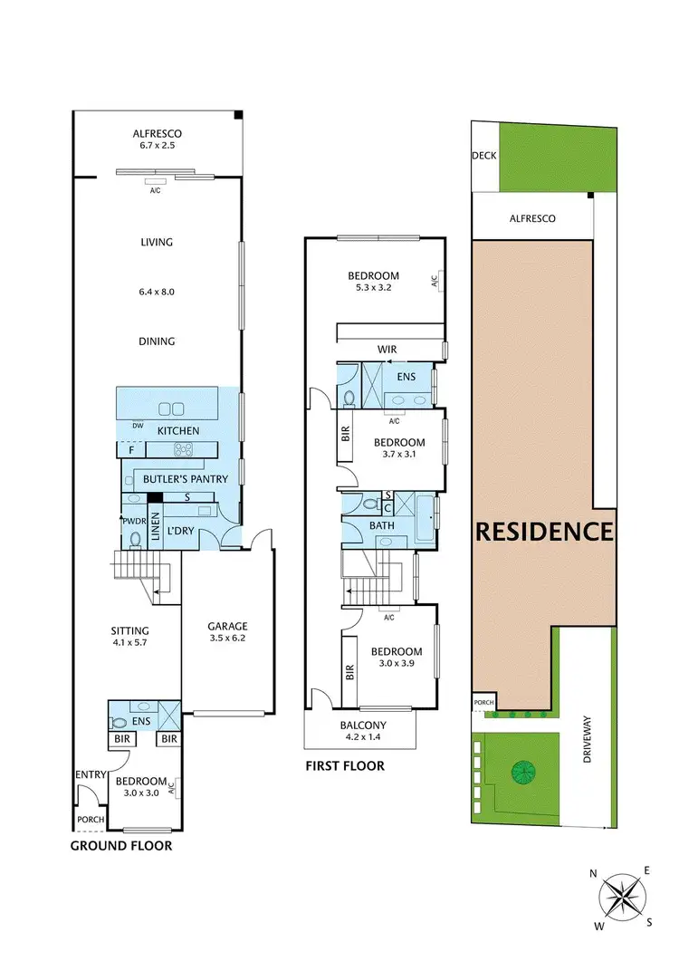 Floorplan of Homely townhouse listing, 26 Cleghorn Avenue, Altona North VIC 3025