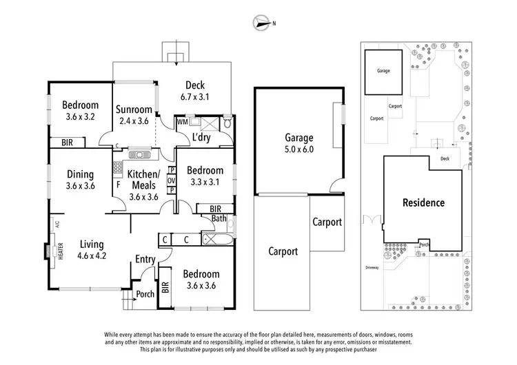 Floorplan of Homely house listing, 7 Mabel Street, Ivanhoe VIC 3079