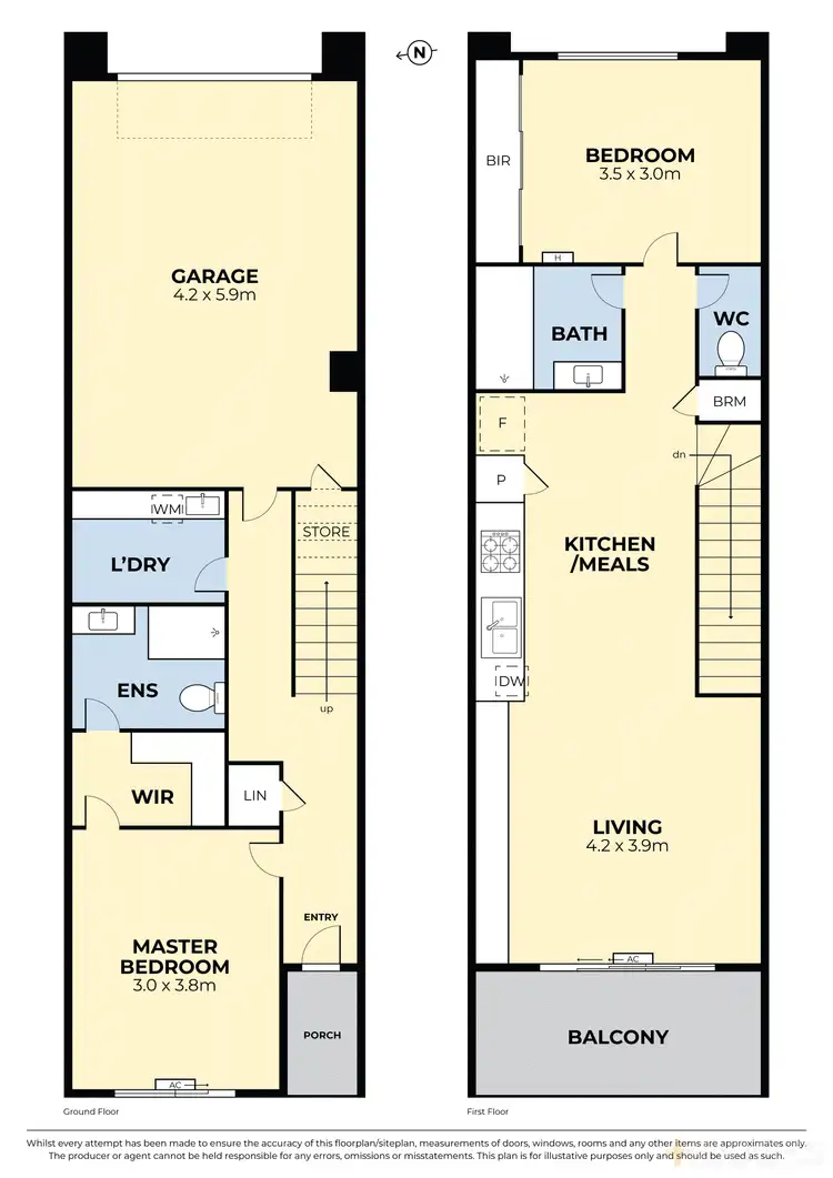 Floorplan of Homely house listing, 57 Aquatic Drive, Werribee South VIC 3030