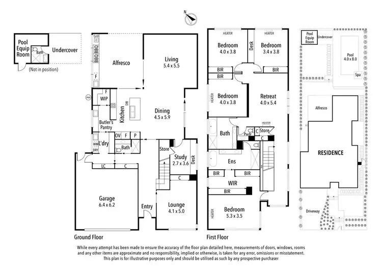 Floorplan of Homely house listing, 72 McArthur Road, Ivanhoe East VIC 3079