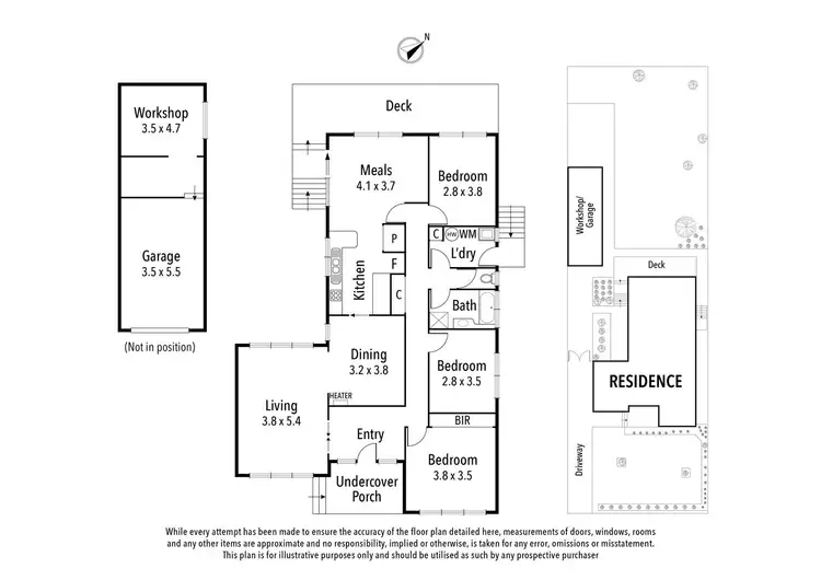 Floorplan of Homely house listing, 57 Duff Parade, Viewbank VIC 3084