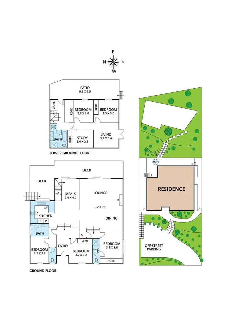 Floorplan of Homely house listing, 60 Ryans Road, Eltham VIC 3095