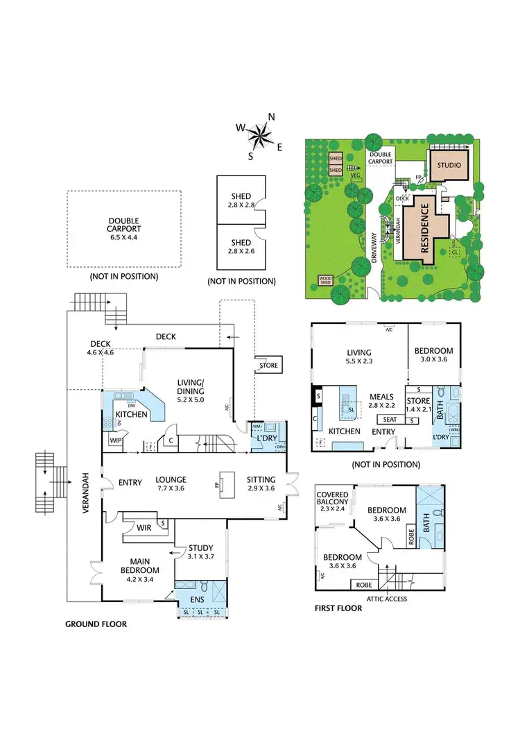 Floorplan of Homely house listing, 33 Fordhams Road, Eltham VIC 3095