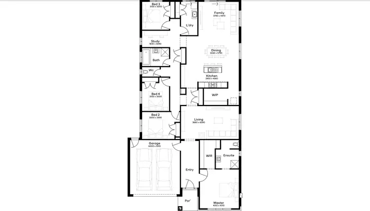 Floorplan of Homely house listing, 227 Glenloch Loop, Gisborne VIC 3437