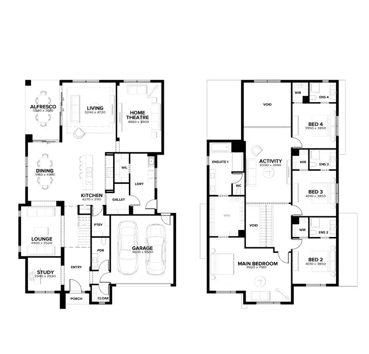Floorplan of Homely house listing, 233 Barca Boulevard, Gisborne VIC 3437