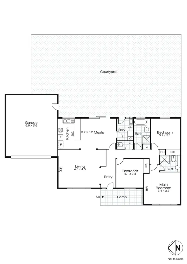 Floorplan of Homely house listing, 14/120 Morgan Street, Sebastopol VIC 3356
