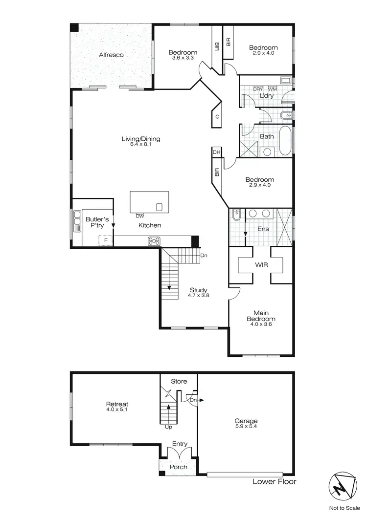Floorplan of Homely house listing, 18 Sobey Street, Mount Helen VIC 3350