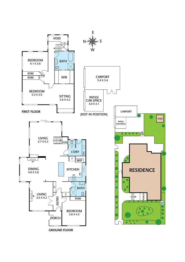 Floorplan of Homely house listing, 22 Donaldson Street, Ivanhoe VIC 3079