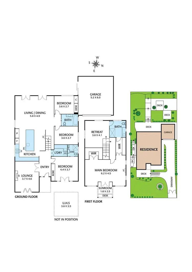 Floorplan of Homely house listing, 19 Wattle Grove, Eltham VIC 3095