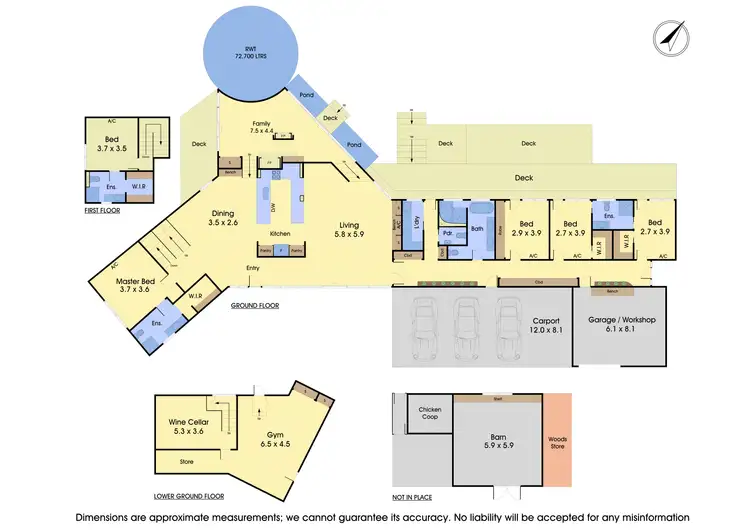 Floorplan of Homely house listing, 255 Kangaroo Ground-Warrandyte Road, Kangaroo Ground VIC 3097