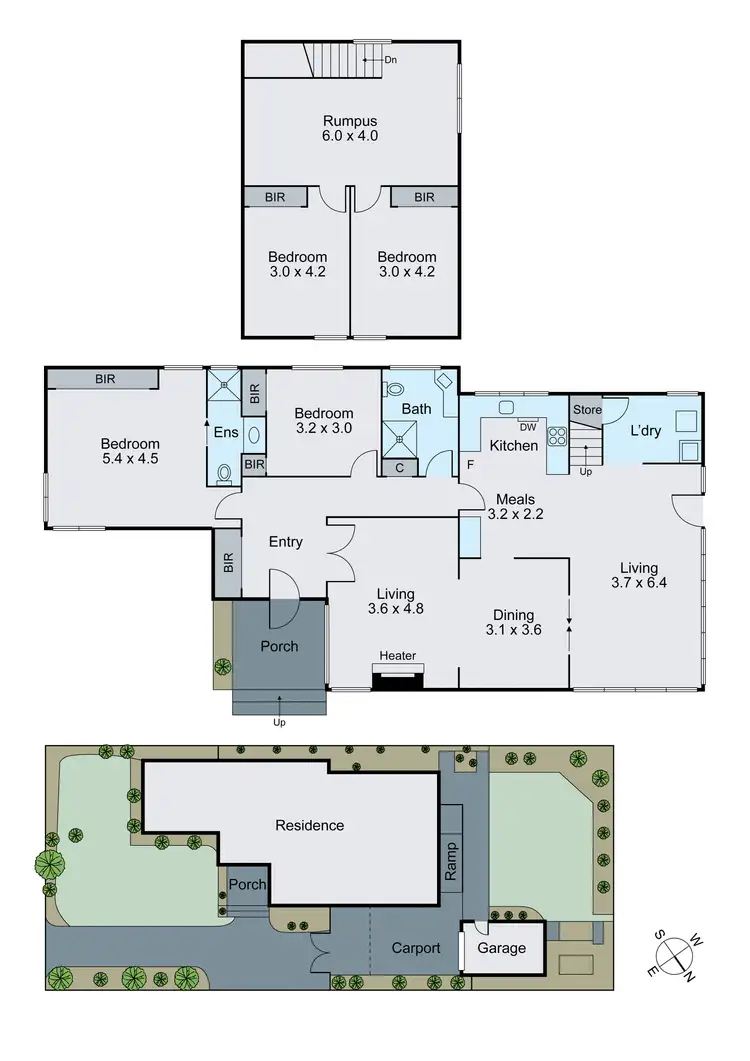 Floorplan of Homely house listing, 1 Rowena Road, Malvern East VIC 3145