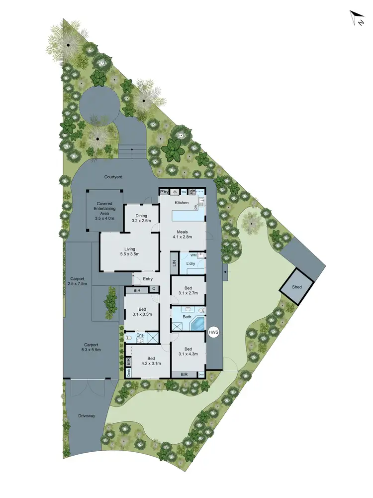 Floorplan of Homely house listing, 10 Jousting Place, Glen Waverley VIC 3150