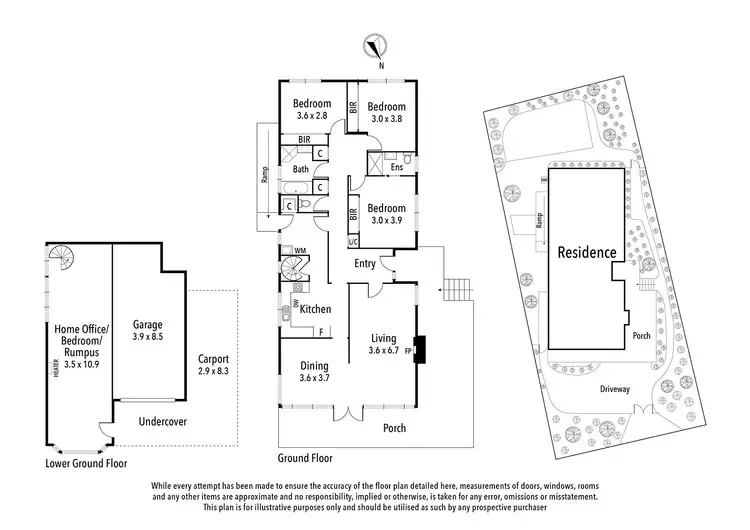 Floorplan of Homely house listing, 53 Banksia Street, Eaglemont VIC 3084