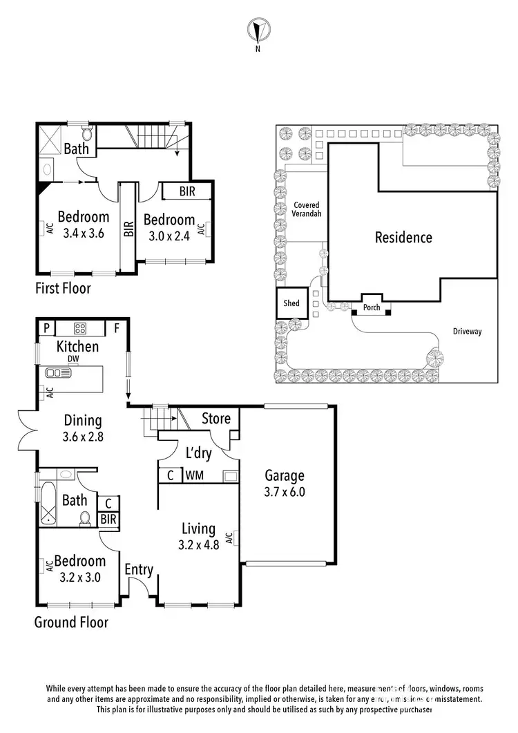 Floorplan of Homely house listing, 51 Wattle Drive, Macleod VIC 3085
