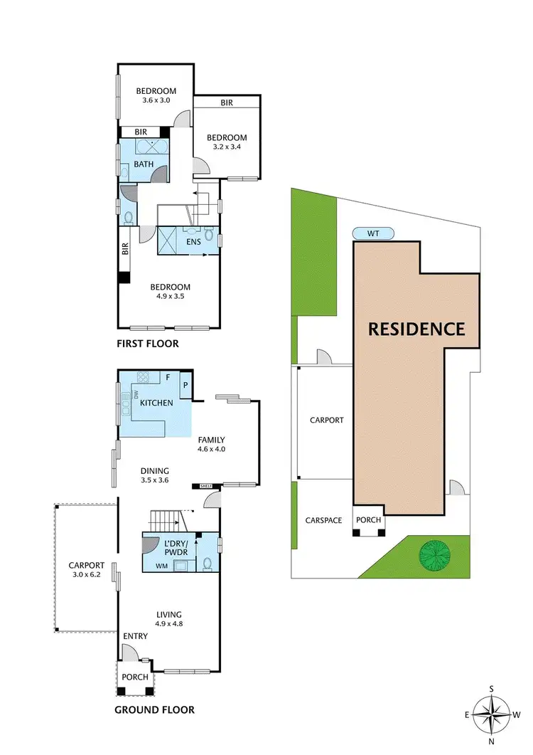 Floorplan of Homely house listing, 1A Minogue Crescent, Hoppers Crossing VIC 3029