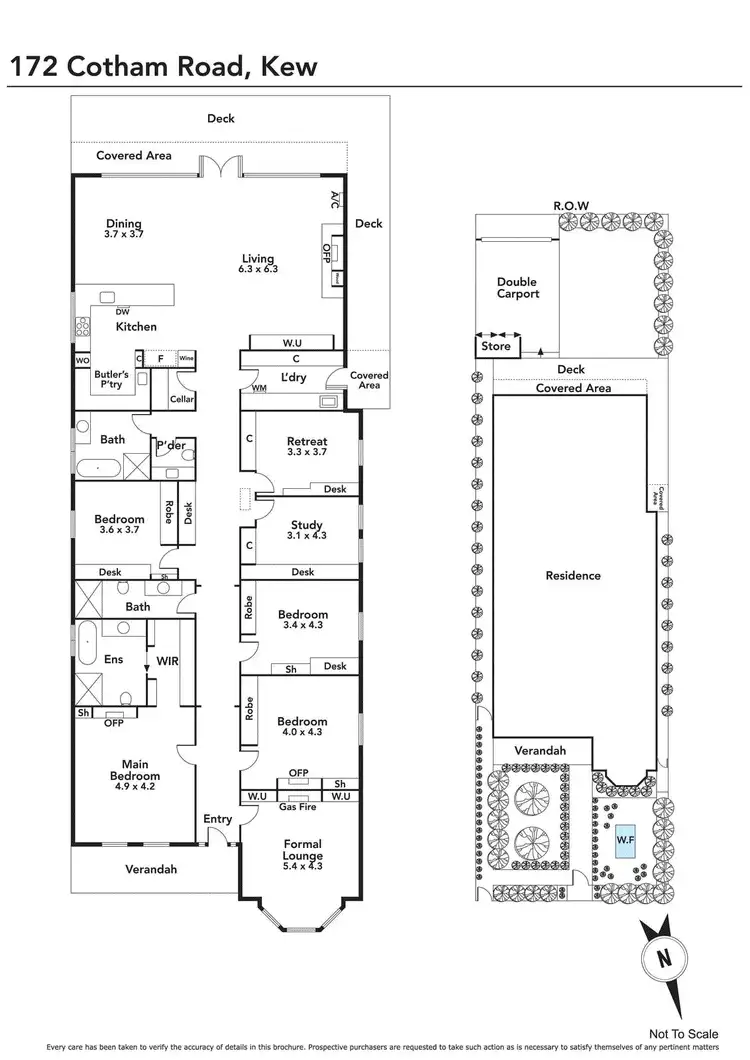 Floorplan of Homely house listing, 172 Cotham Road, Kew VIC 3101